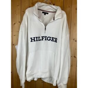Tommy Hilfiger Sweatshirt, Unisex XXL-White